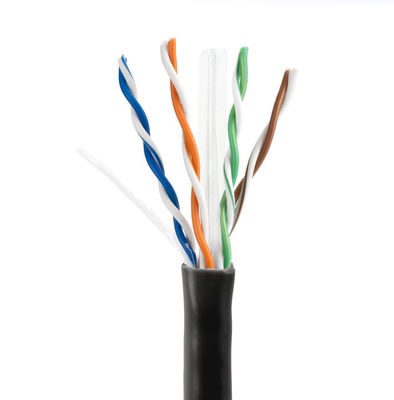 23AWG Práctico Cable Lan Cat6 BC 0.57 UTP Chaqueta de PVC 4 Pares 305m