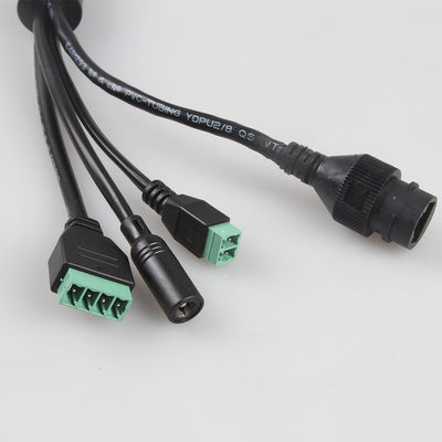 Cable de cámara industrial práctico 3,81 RJ45, cámara de cable Lan resistente a la intemperie