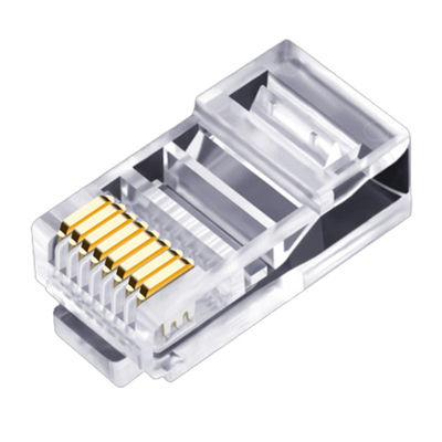 Ethernet práctica UTP telegrafía el conector RJ45 para Cat5e Cat6 Cat6a