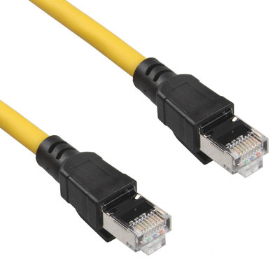 Cable de Ethernet protegido industrial del escudo del gato 6 S/FTP 26AWG porque conductor For Server