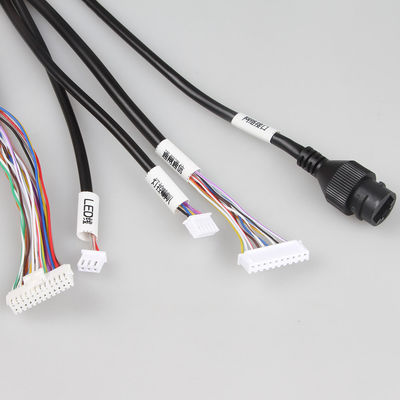 Prenda impermeable industrial estable PHB 2x12 del arnés de cable del ODM a RJ45+ XH2.54