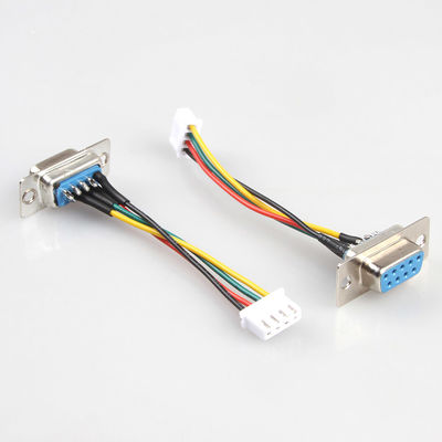 Hembra industrial de la asamblea DB9 del arnés de cable del cobre del OEM al Pin de XH JST 3