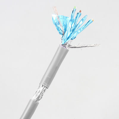 Par trenzado blindado Red Cat 7 Cable 100 metros 305 m Color gris
