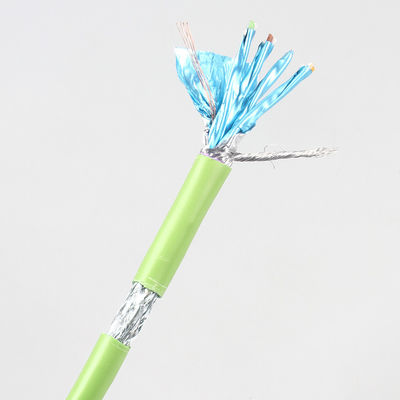 Aislamiento multiusos de cobre del PVC LSZH Cat7 Lan Cable Length el 100m PE