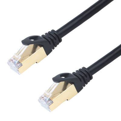 Cobre puro RJ45 CCA del cordón de remiendo del OEM FTP el 10M Cat6 multipropósito