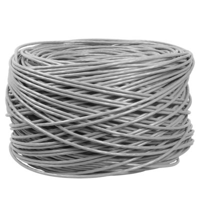 Cable del remiendo del gato 5e del AWG de UTP Cat6 24 porque 0,51 chaquetas de IPVC 4 pares los 305m