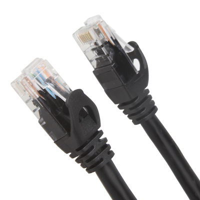 24AWG cordón de remiendo estable de UTP del gato 6, cable del gato 6 del remiendo del conector RJ45
