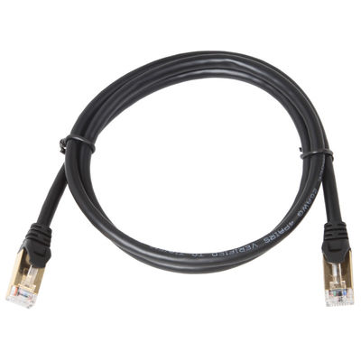 Gigabit de alta velocidad 10Gbps 600MHZ del gato 7 de Ethernet del cable durable del remiendo