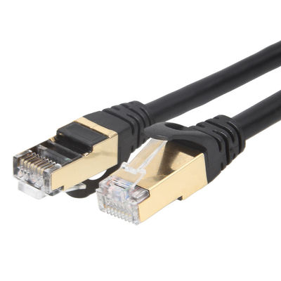 Gigabit de alta velocidad 10Gbps 600MHZ del gato 7 de Ethernet del cable durable del remiendo