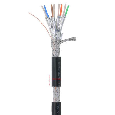 Gigabit de alta velocidad 10Gbps 600MHZ del gato 7 de Ethernet del cable durable del remiendo
