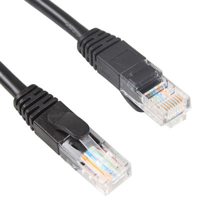 Cable estable del remiendo del gato 5e de LSZH, gato 5e de UTP del cordón de remiendo de BC7/0.2 24AWG