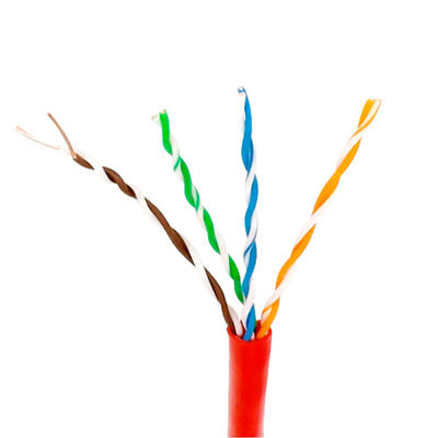 2 pares del cable externo de 24AWG el 1000ft Cat5e, velocidad interior del cable Cat5e de la red