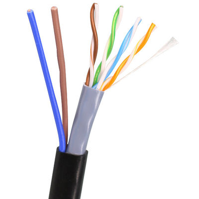 Chaqueta de PVC práctica multiusos del cable antiusura de los 300m UTP Cat5e