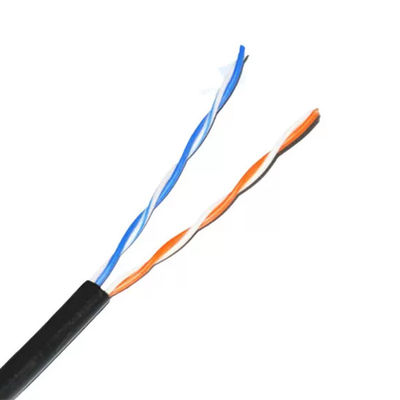 2 pares del cable externo de 24AWG el 1000ft Cat5e, velocidad interior del cable Cat5e de la red