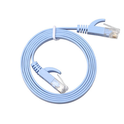 Velocidad sólida plana del cordón de remiendo de Cat8 Cat7 Cat6 1Gbps para el ordenador