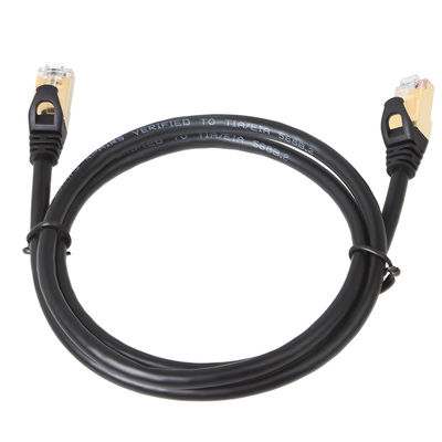 10 gigabites Cat6a protegieron el remiendo telegrafían el establo de STP RJ45 100W PoE