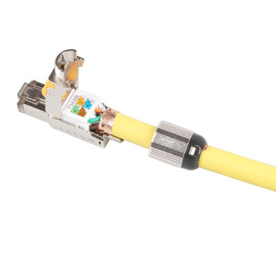 Cable estable de 22AWG Cat6a S FTP, 4 pares LSHF LSOH Cat6a S/FTP LSZH