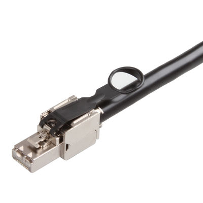 24AWG cordón de remiendo protegido doble del gato 8, gato 8 SFTP de Ethernet del cable 2000MHz