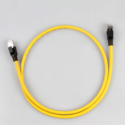 Cable de Ethernet protegido industrial del escudo del gato 6 S/FTP 26AWG porque conductor For Server