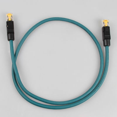 Cat6 cable industrial práctico, alto cable de Flex Green Cat 6a SFTP