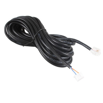 Arnés de cable industrial del establo del CE, RJ11 6P4C al cordón de remiendo del teléfono de XH2.54 4P