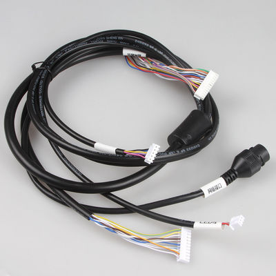 Prenda impermeable industrial estable PHB 2x12 del arnés de cable del ODM a RJ45+ XH2.54
