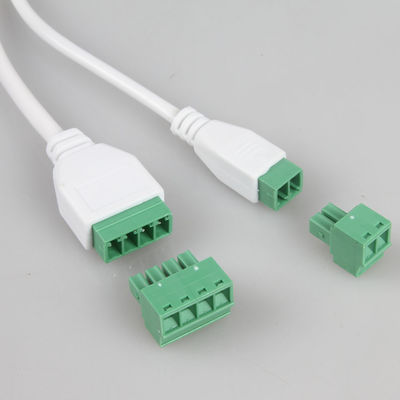 Haz de cables industrial de cobre práctica, asamblea de cable de la red del adaptador X2