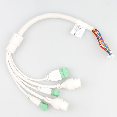 Establo multiusos negro de Lan Cable RJ45+3.81 de la cámara de Ethernet