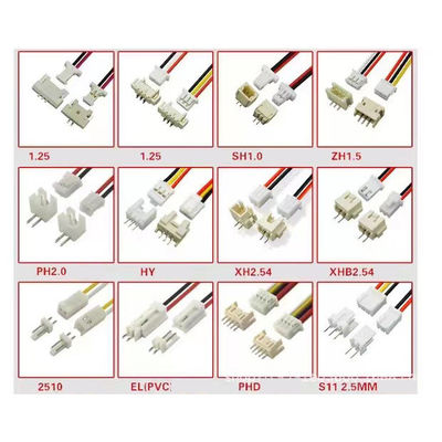 6Pin 8Pin 10 Pin Custom Cable Harness, HORAS de haz de cables eléctrica de JST