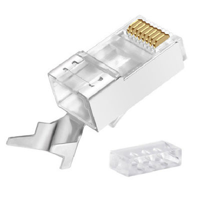 Conectores de cable eléctrico Ethernet RJ45 para CAT5E CAT6 CAT6A CAT7 CAT8