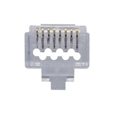 Ajuste CAT5 CAT6 del enchufe de los conectores RJ45 del alambre eléctrico de Ethernet de UTP