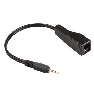 Asambleas de encargo del alambre de Cat5 Cat6 3.5m m estéreos al suplemento audio femenino RJ45