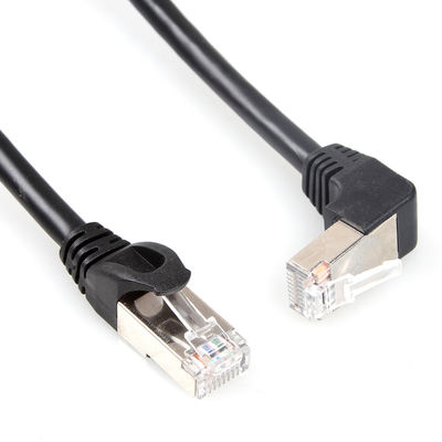 Cat6 durable RJ45 SFTP protegió el cable de Ethernet derecho a 270 grados