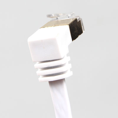 Artículo plano del cable del remiendo del OEM Cat6 ángulo de 90 grados a de 270 grados