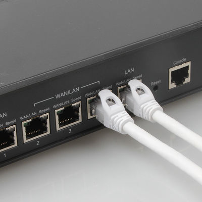 Chaqueta de Lan Cables Copper 7/0.2 PVC/LSZH de Ethernet del gato 6a del OEM con el conector RJ45