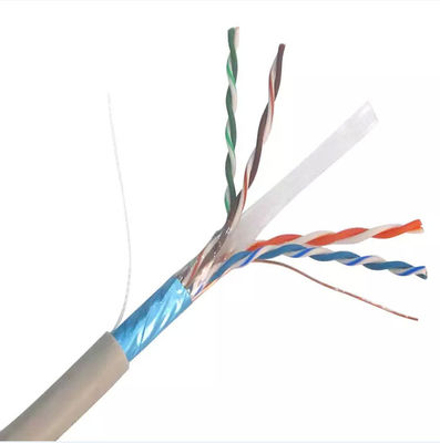 El Lan interior de Ethernet del FTP del gato 6 CCA telegrafía 4 pares los 305m de largo de alta velocidad