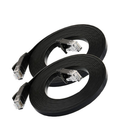 El remiendo plano ultrafino Cat6 telegrafía multipropósito con RJ45 8P8C