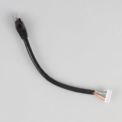 Cable durable del gato 5e de Ethernet del AWG 22, cable desnudo del cobre JST RJ45 Cat5e