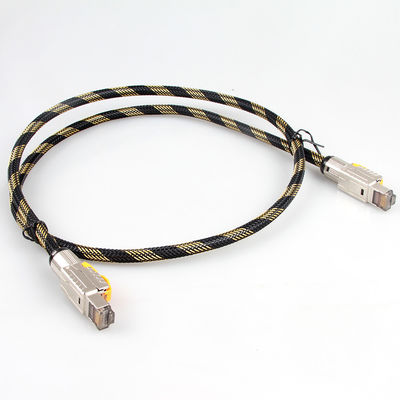 El doble protegió el cordón sólido de Ethernet del gato 8, S/FTP 22AWG cable de la red de 40 gigabites