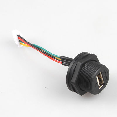 Echada impermeable de XH2.54 4P USB Front Cable Wire Harness Manufacturing 2.54m m