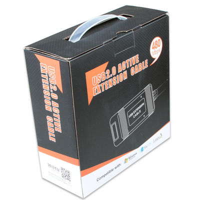 Cable activo durable del repetidor del PVC USB, cable de extensión del repetidor de los 30M USB