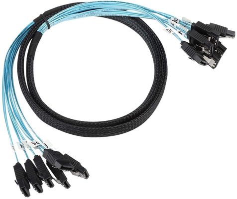 Cable femenino 6Gbps SATA III HDD 7pin del arnés de cable del divisor a 7pin para el servidor