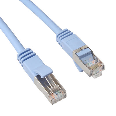 Longitud protegida los 0.2m del cordón de remiendo del FTP Cat5e Cat6 el 1m los 2m prácticos