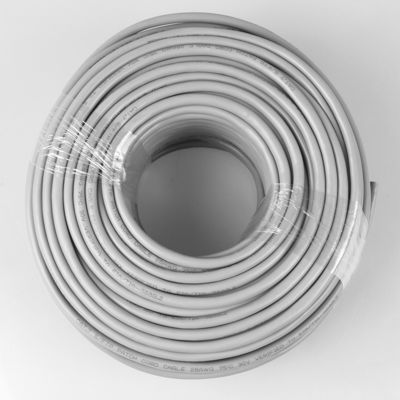 Par trenzado blindado Red Cat 7 Cable 100 metros 305 m Color gris