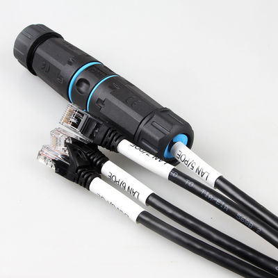 Cat6a1 modificado para requisitos particulares fábrica al cable de la red de cable de 4 remiendos para dirigir